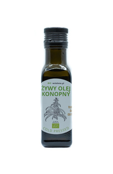 BIO ŻYWY OLEJ KONOPNY -100ml