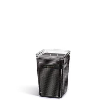 Czarna świeca w szkle - 450 g - Locherber Milano | Habana Tobacco Skyline