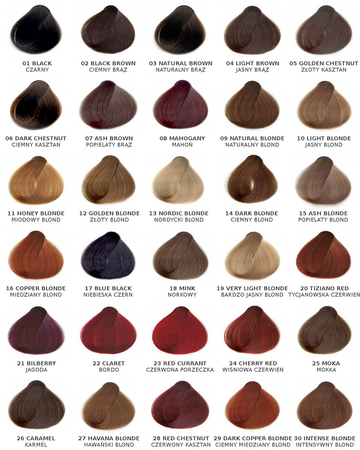 Farba do włosów SANOTINT CLASSIC – 28 CZERWONY KASZTAN - Farba na bazie naturalnych składników
