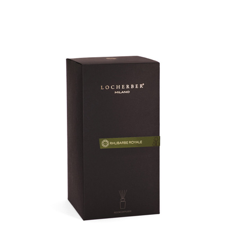 Szklany dyfuzor zapachu - 1000 ml - Locherber Milano | Rhubarbe Royale