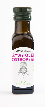 Żywy olej z ostropestu