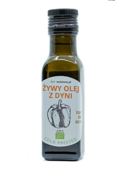 BIO ŻYWY OLEJ Z PESTEK DYNI -100ml