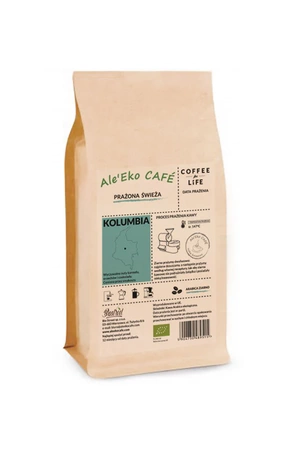 Ale’Eko CAFÉ Kolumbia BIO Coffee for Life, 500g