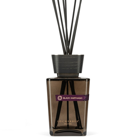 Szklany dyfuzor zapachu - 1000 ml - Locherber Milano | Black Karthago Skyline
